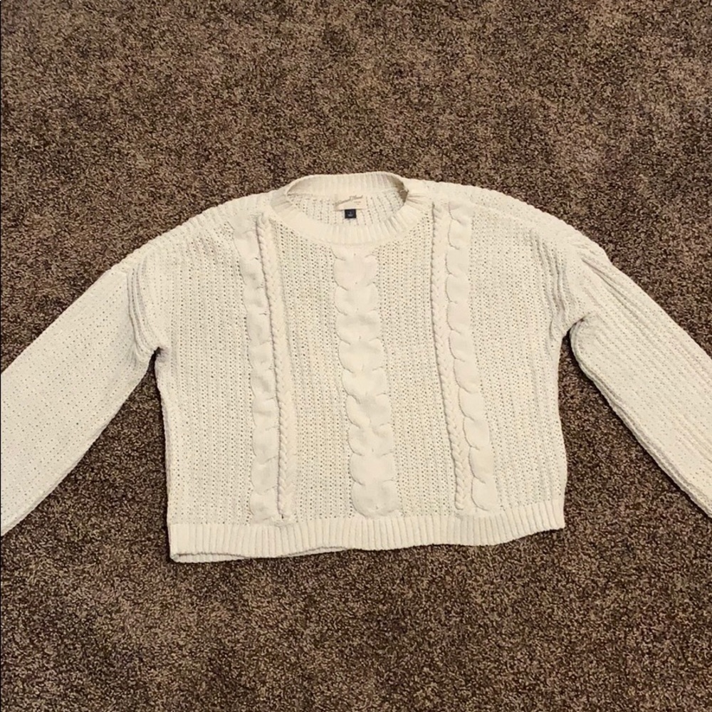 Target- Universal Thread Off White Knit Sweater